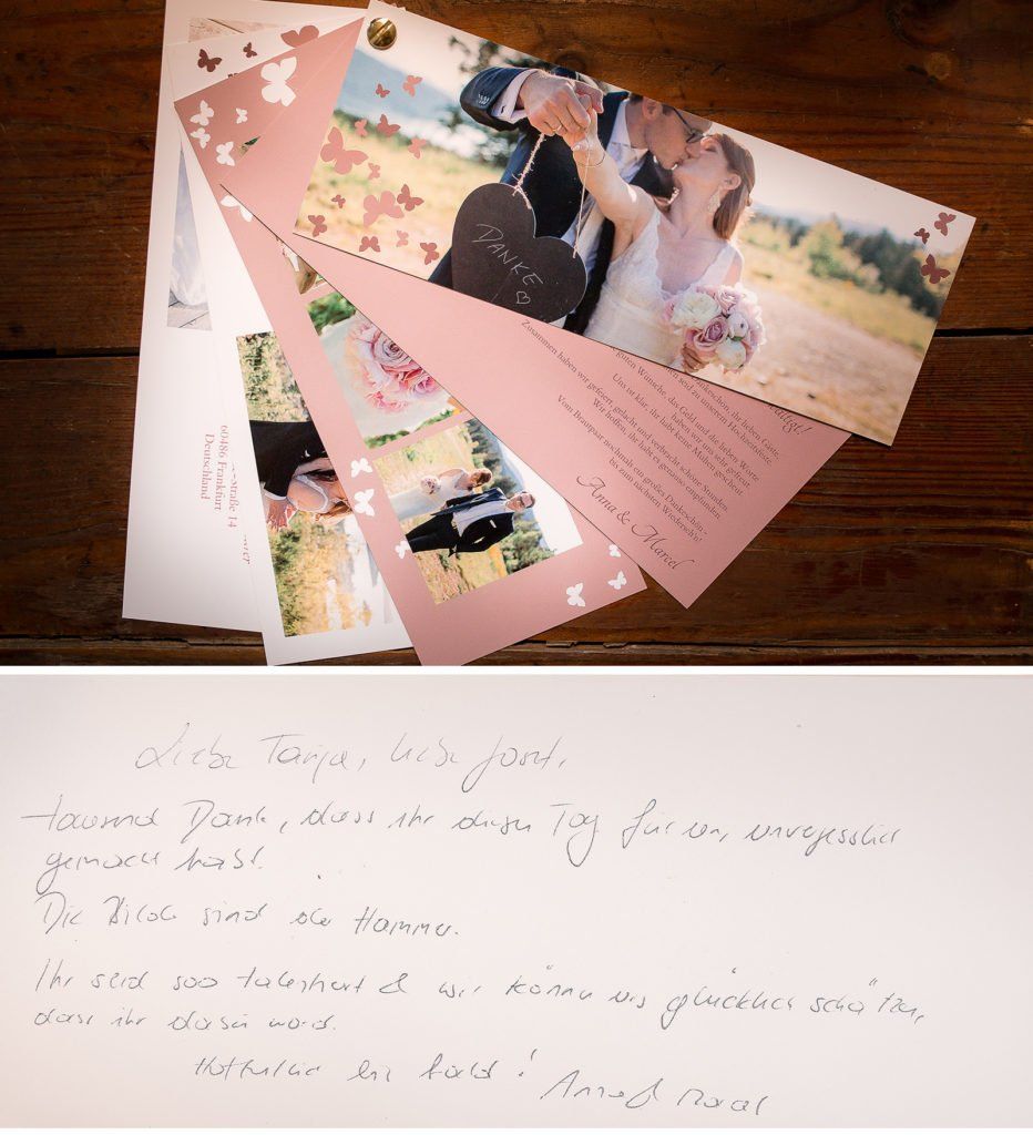 Erfahrungsbericht eines Hochzeitspaars über Tanja und Josef