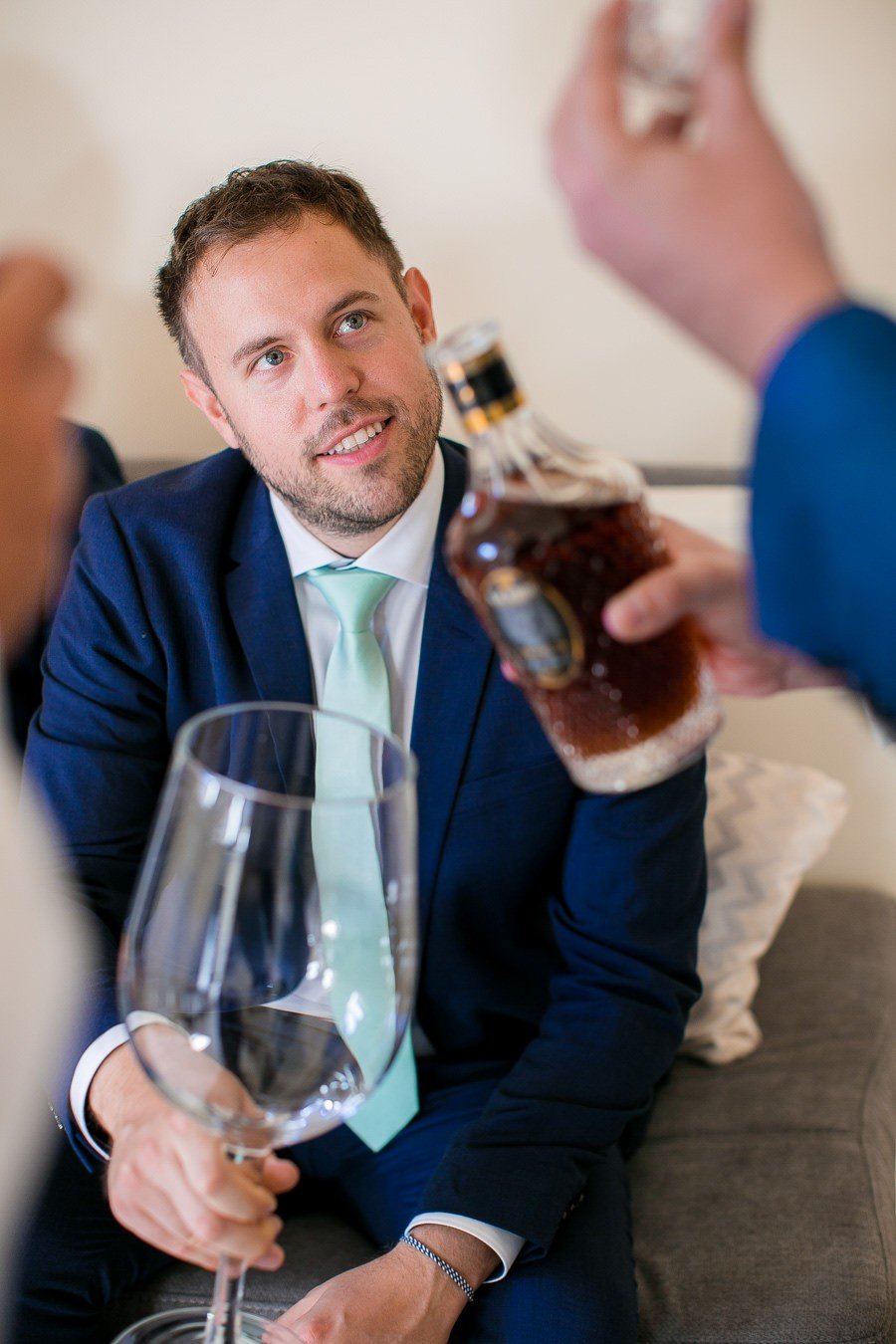 Heiraten in Kärnten Getting Ready Bräutigam 