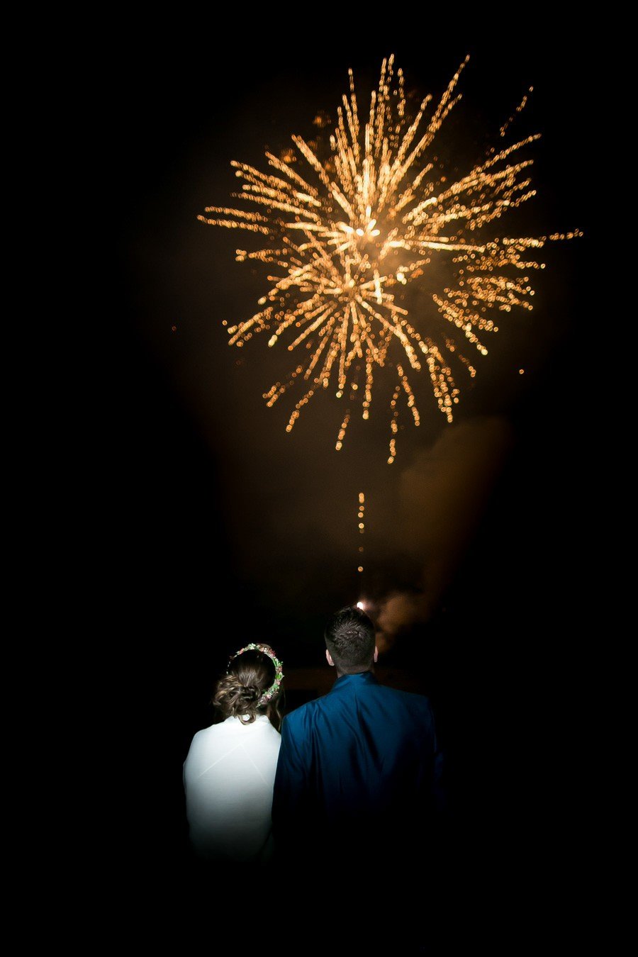 Hochzeit Feuerwerk