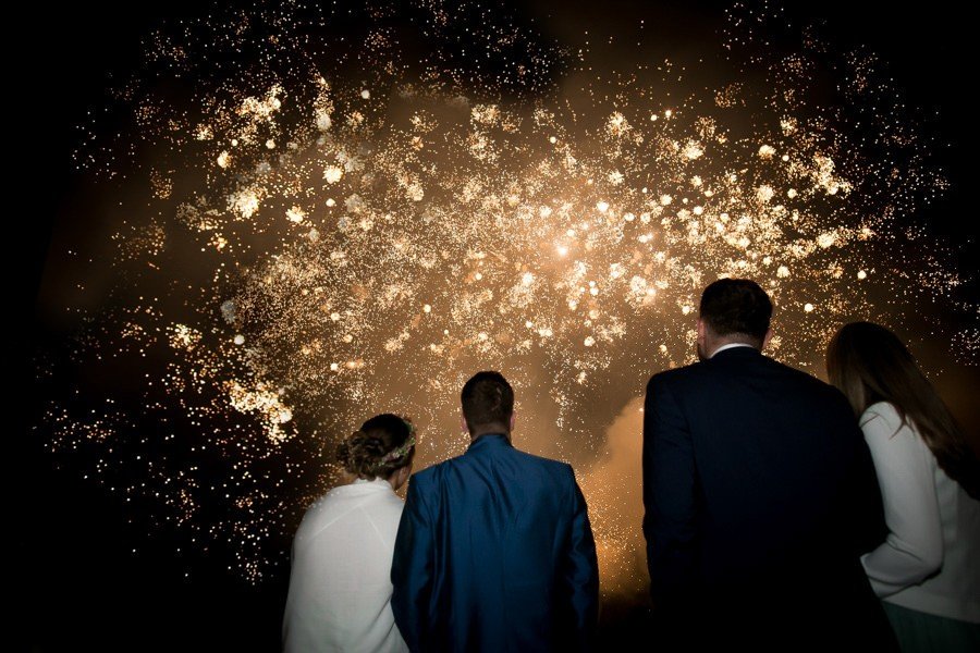 Hochzeit Feuerwerk