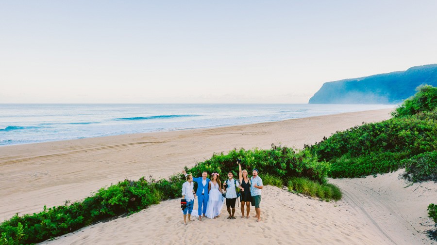 wedding on kauai hawaii