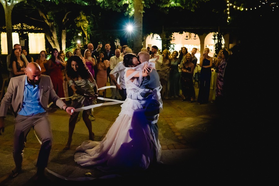 Hochzeitsparty in der Villa Eva Ravello an der Amalfiküste