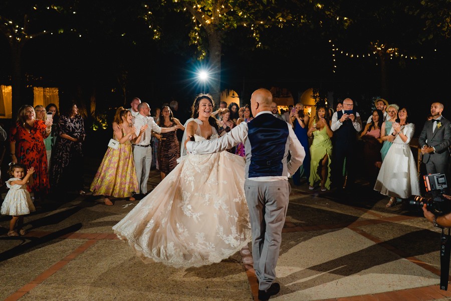 Hochzeitsparty in der Villa Eva Ravello an der Amalfiküste