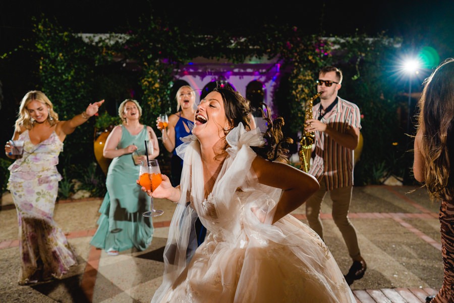 Hochzeitsparty in der Villa Eva Ravello an der Amalfiküste