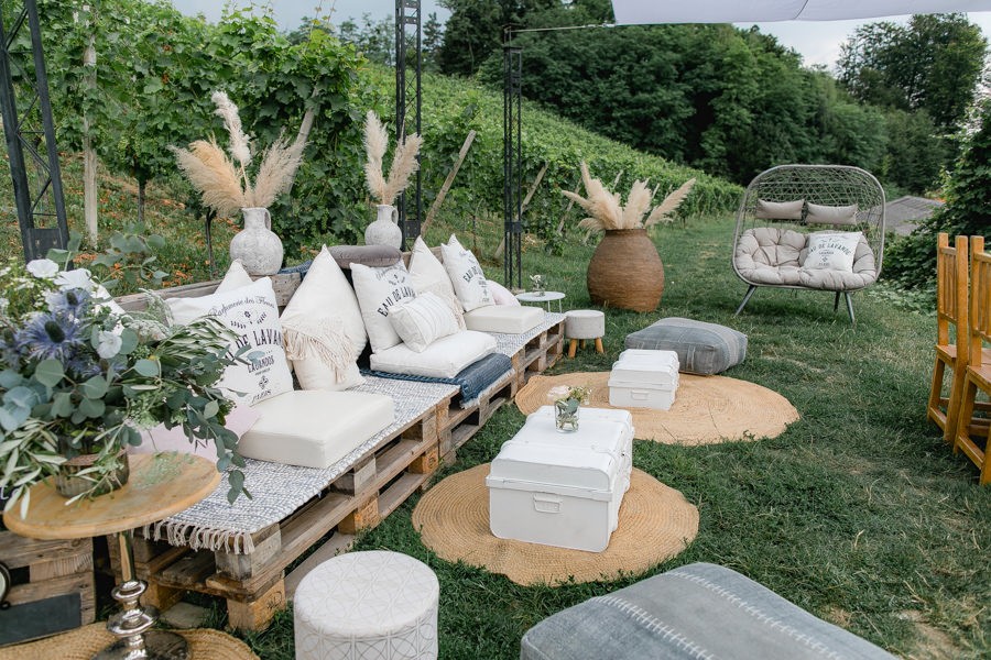 Heiraten beim Weingut Holler