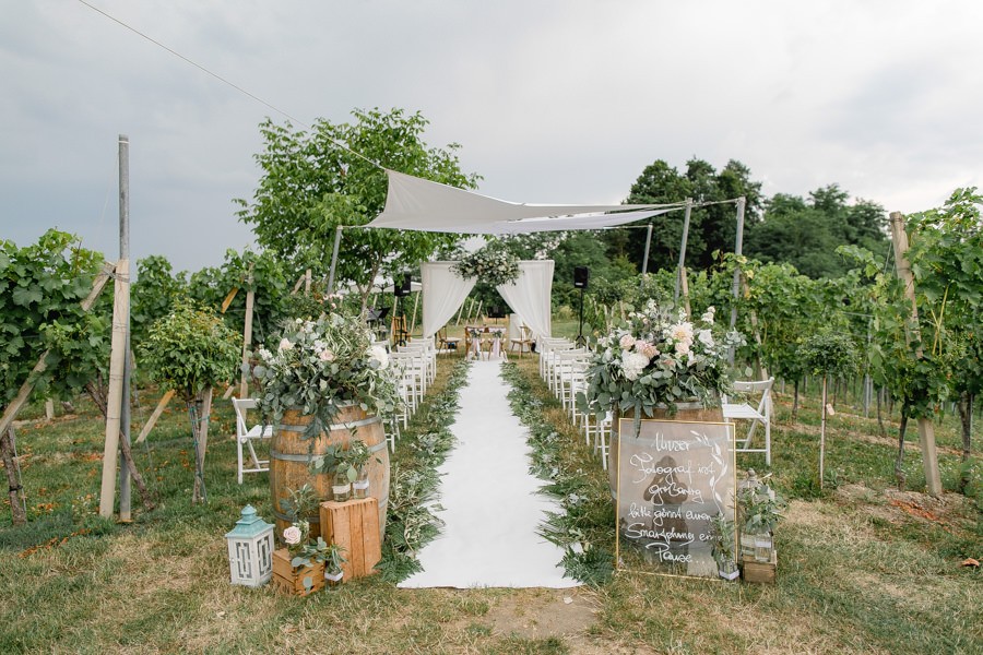 Heiraten beim Weingut Holler