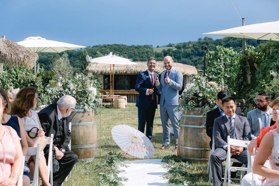 Heiraten beim Weingut Holler