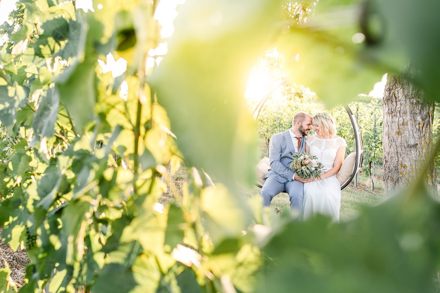 Fotoshooting beim Weingut Holler