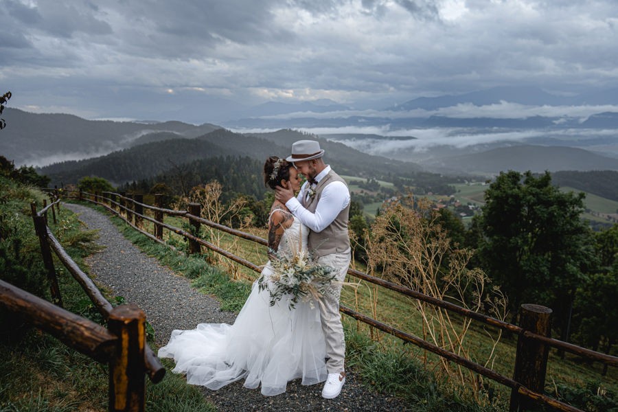 Regenhochzeit